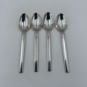 Oneida Illumina 18/10 Teaspoons Stainless Flatware 6 1/4 Inch Frosted Lines